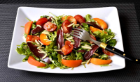 Salade au canard fumé et aux abricots - Ma Cuisine Santé