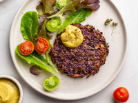 Vegan Red Cabbage Fritters (Oven-Baked) | Foodaciously