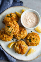 Best Baked Crab Cakes (Minimal Filler!) | Healthy Delicious
