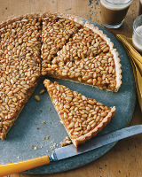 Honey and Pine Nut Tart Recipe | Martha Stewart