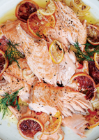 Slow-Roasted Salmon with Fennel, Citrus, and Chiles Recipe | Bon ...