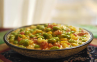 Corn and Edamame Curry - Recipe | Spice Trekkers