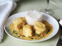 Lotte au curry et au lait de coco Recette de poisson facile