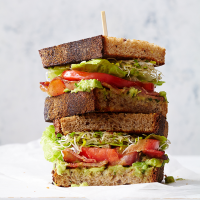 BLATs (Bacon-Lettuce-Avocado-Tomato Sandwiches) Recipe ...