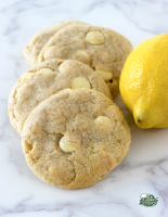 Lemon, olive oil and toasted almond cookies - La cuisine de Bernard
