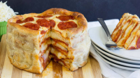 Pepperoni Pizza Cake Recipe - Pillsbury.com