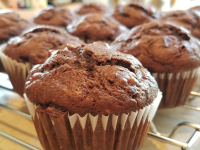 Chocolate Banana Muffins Recipe | Allrecipes