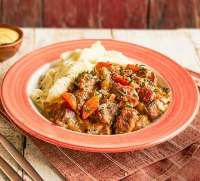 Slow cooker pork casserole recipe | BBC Good Food