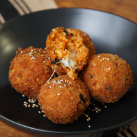 Fried Kimchi Rice Balls | Tastemade