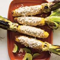 Elotes a la Parrilla (Grilled Corn on the Cob) | RICARDO