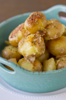 Pommes de terre au four frappées - Recette Portugaise