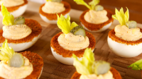 Best Bloody Mary Deviled Eggs Recipe - How To Make Bloody Mary ...