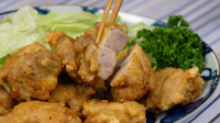 Recette de karaage de poulet frit en deux fois (poulet frit japonais ...