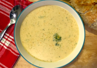 Panera Broccoli Cheddar Soup Copycat Recipe by Carolyn Menyes