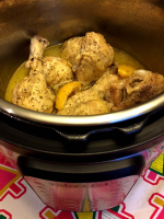 Instant Pot Frozen Chicken Legs With Lemon And Garlic – Melanie ...