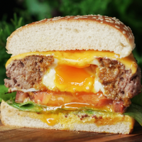 Egg-stuffed Hamburgers | Tastemade