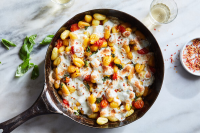 Crispy Gnocchi With Burst Tomatoes and Mozzarella Recipe - NYT ...