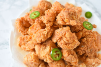 Easy Vegan Spicy Chicken Fried Cauliflower | I Can You Can Vegan ...