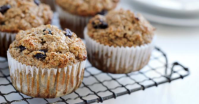 Recette de Muffins régime au son et raisins secs spécial fibres