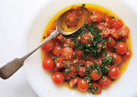 Cherry Tomato Vinaigrette Recipe | Bon Appétit