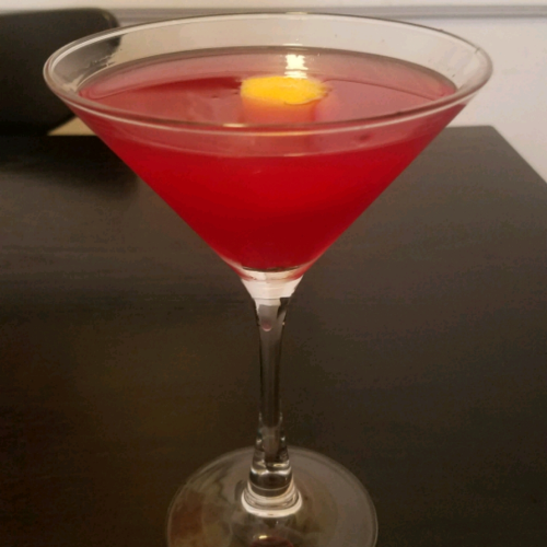 Cosmo-Style Pomegranate Martini Recipe | Allrecipes