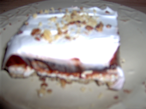 Layered Pudding Dessert Recipe - SmallRecipe.com