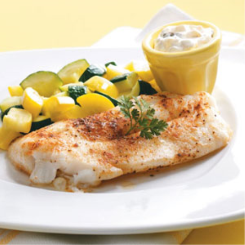Orange Roughy with Tartar Sauce Recipe: How to Make It