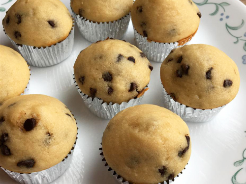 Chocolate Chip Mini Muffins Recipe | Small Recipe