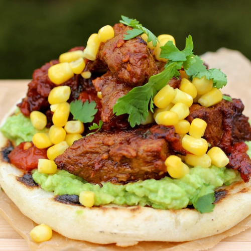 Arepa with Beef a la Criolla and Avocado - Parade: Entertainment ...