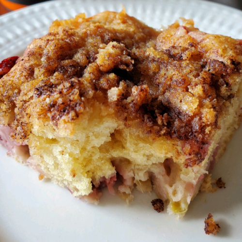 Oma's Rhubarb Cake Recipe | Allrecipes