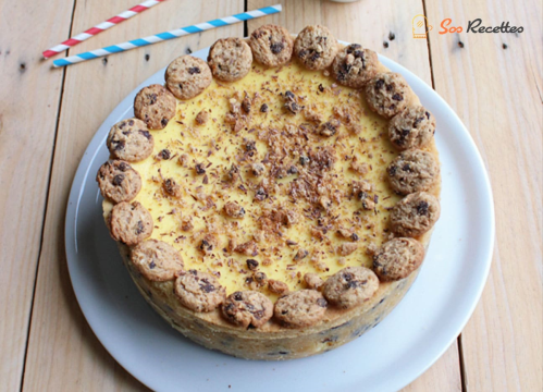 New York Cookie-Cheesecake - Sos Recette