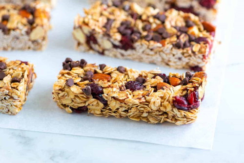 Soft and Chewy Granola Bars