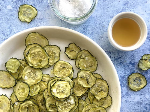 Cucumber Chips, Salt and Vinegar - Blog Isabelle Huot – Isabelle ...