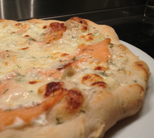 Pizza Au Saumon Fumé - Envie De Bien Manger
