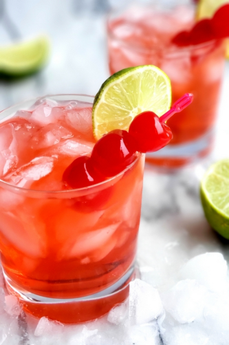 Dirty Shirley: Adult Shirley Temple Cocktail