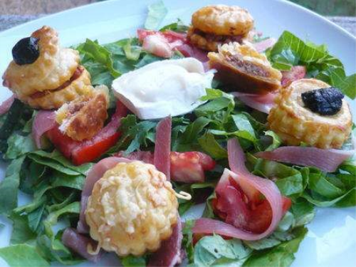 Feuilletes italiens en salade - Recette Ptitchef