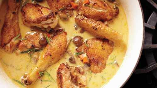 Chicken Fricassee Recipe | Martha Stewart
