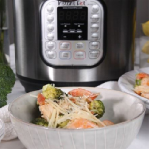 Garlic Butter Shrimp with Broccoli – Instant Pot Recipes
