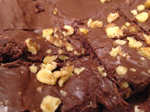 Fudge Covered Brownies Like Chick-Fil-A Recipe - SmallRecipe.com